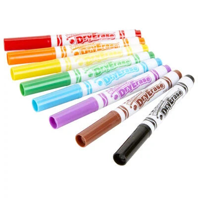 Crayola Washable Dry Erase Markers 8pk