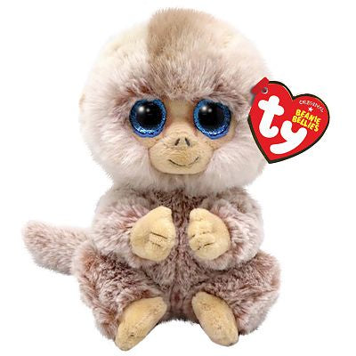 TY Stubby Monkey Beanie Bellie Soft Toy Medium