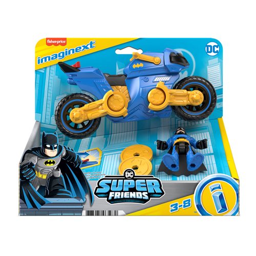 Imaginext DC Super Friends Batman And Batcycle Totally Toys Ireland