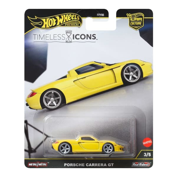 Hot Wheels Car Culture Timeless Icons Porsche Carrera GT