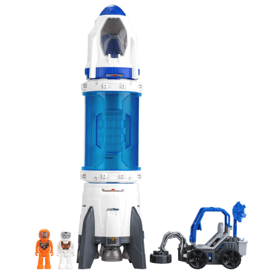 Astropod Deluxe Buildable STEM Space Rocket Toy With Real Vapour Effects And Sounds