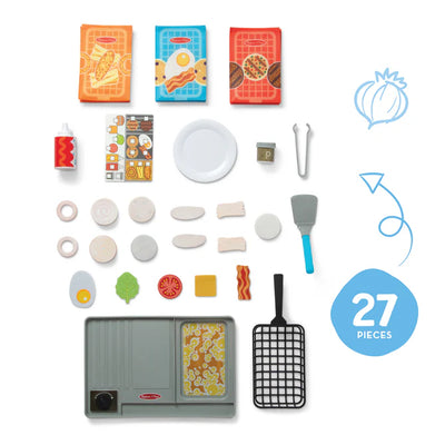 Melissa & Doug Flip and Fry Grill Playset