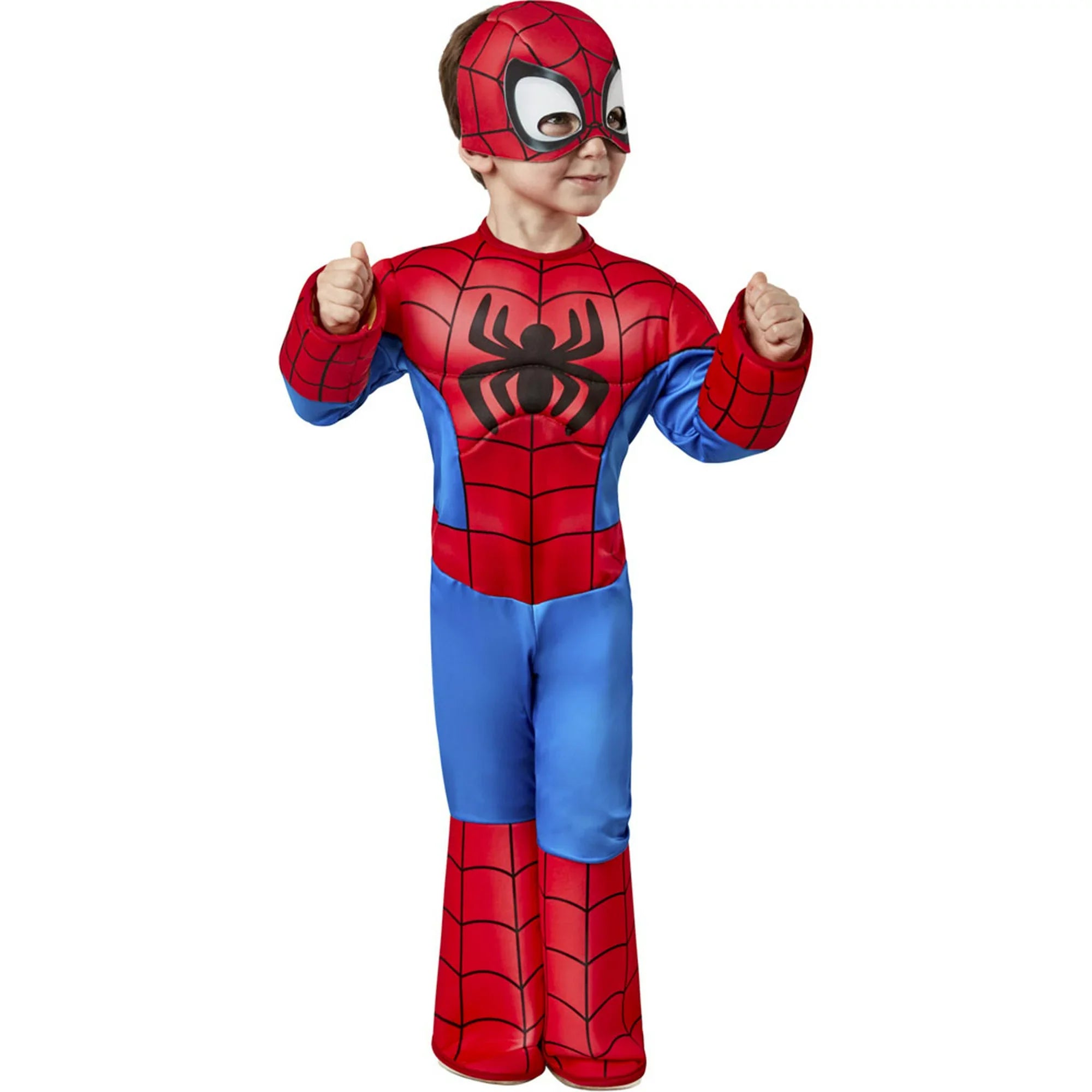 SpiderMan Spidey And His Amazing Friends Deluxe Spiderman Costume 2-3 Years