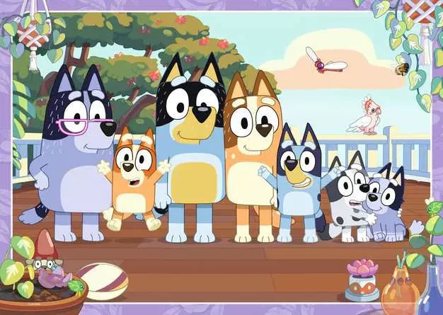 Bluey 24pc Giant Floor Puzzle