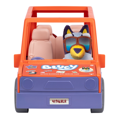 Bluey Big Heeler 4WD Vehicle And Bluey Soft Toy Figure