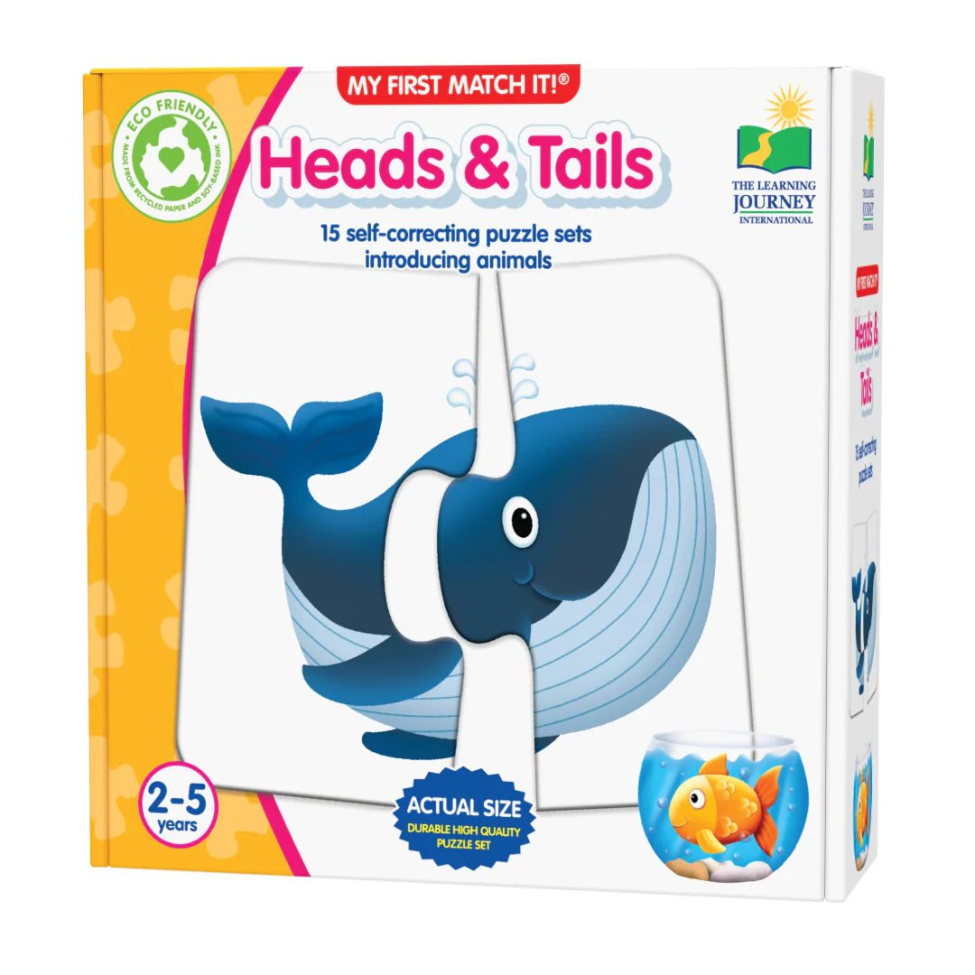 My First First Match It Heads And Tails Puzzle / Game
