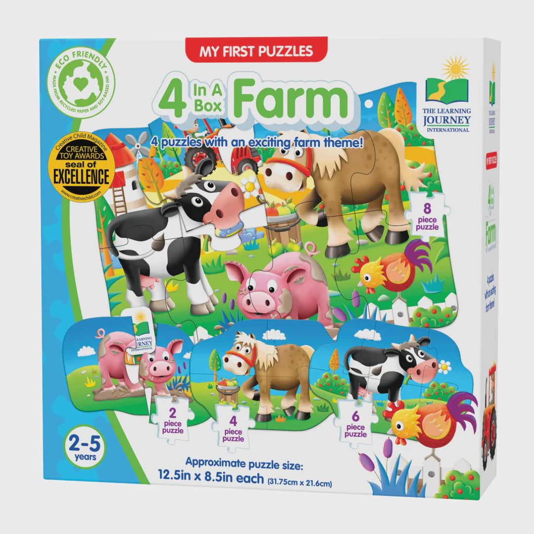 My First Puzzles 4 In A Box Farm
