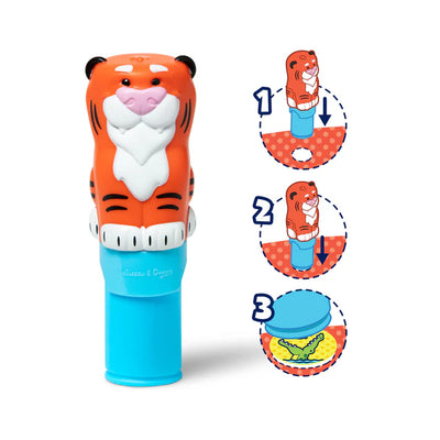 Melissa And Doug  Sticker Wow Sticker Stamper And Activity Pad Tiger