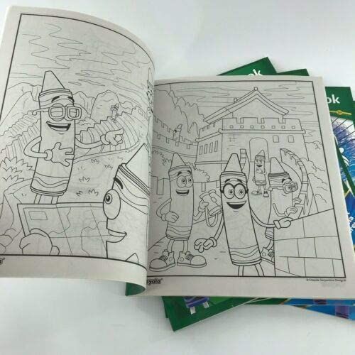 Crayola Crayon Crew Colouring Book