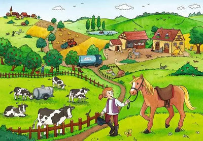 Working On The Farm 25 x 12pc Jigsaw Puzzles