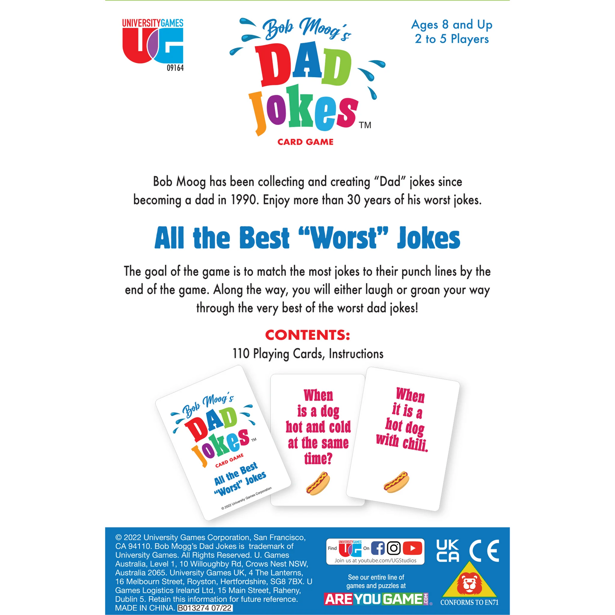 Bad Dad Jokes Card Game