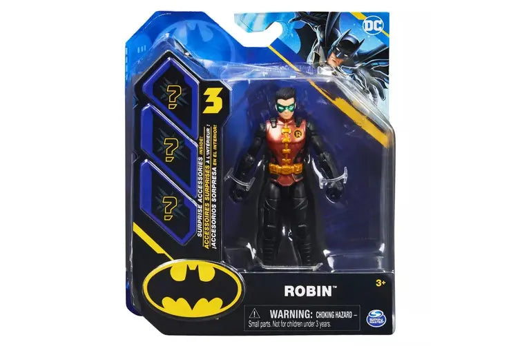 Batman 10cm Robin Figure With 3 Mystery Accessories