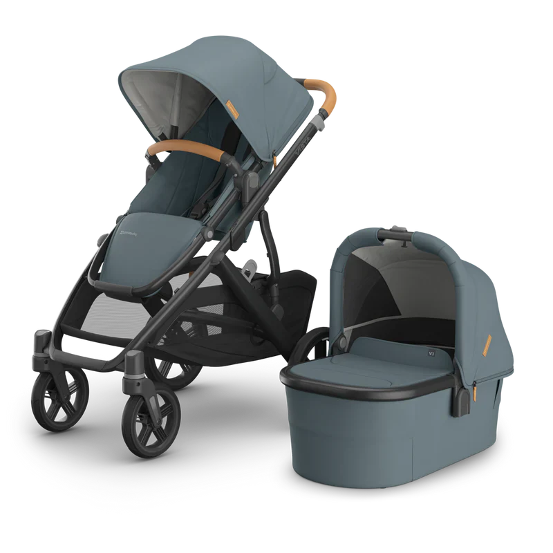 UppaBaby Vista V3 Dillon Bundle With Free Maxi Cosi Cabrio Fix Car Seat And Isofix Base