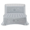 Keeper Double Step Stool Grey / White Stars