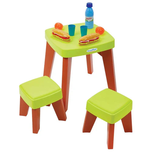 Ecoiffier Picnic Table And Stools