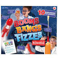 Booms Bangs Fizzes 10 Explosive Science Experiments