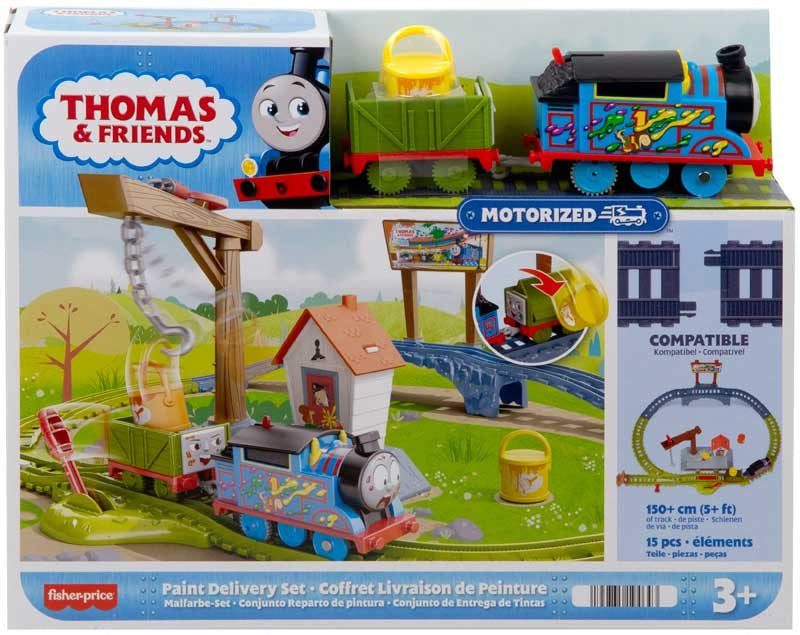 Thomas And Friends Paint Delivery Set