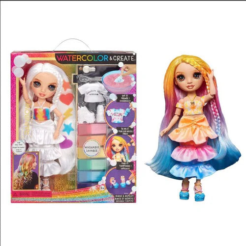 Rainbow High Water Colour And Create Doll