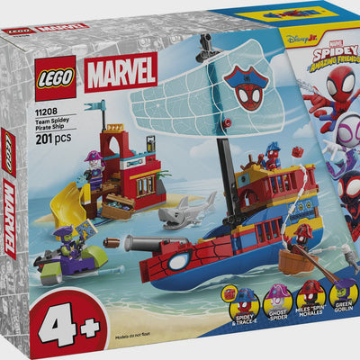 Lego Marvel 11208 Team Spidey Pirate Ship