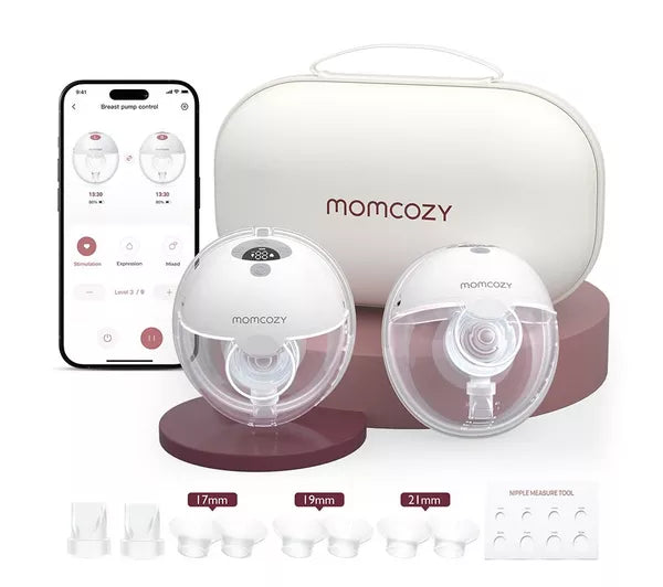 Momcozy M5 Wearable Double Breast Pumps