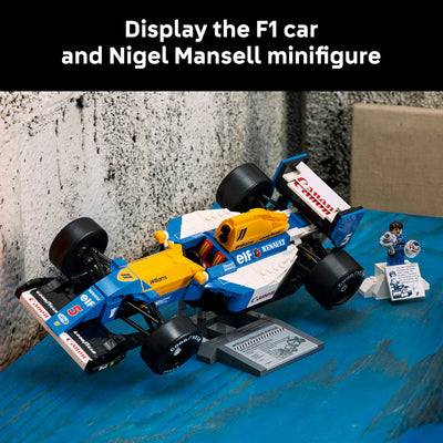 Lego Icons 10353 Williams Racing FW14B And Nigel Mansell Set