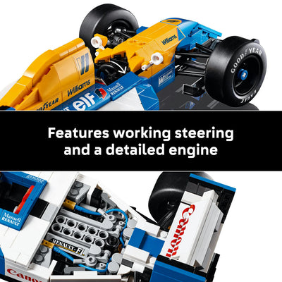 Lego Icons 10353 Williams Racing FW14B And Nigel Mansell Set