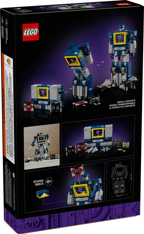 Lego Transformers 10358 Soundwave