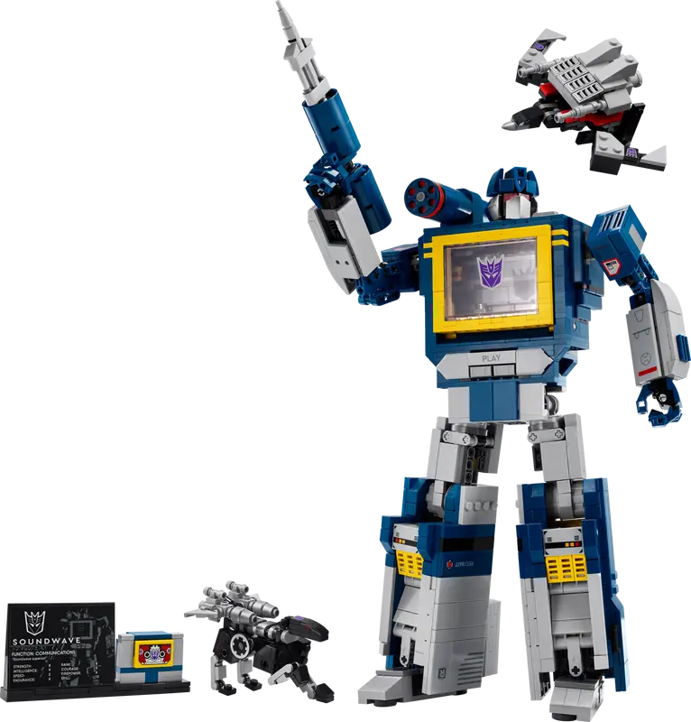Lego Transformers 10358 Soundwave