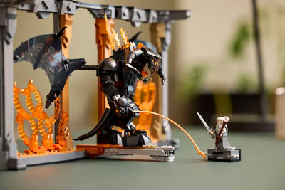 Lego Icons 10367 The Lord Of The Rings Balrog Book Nook Set