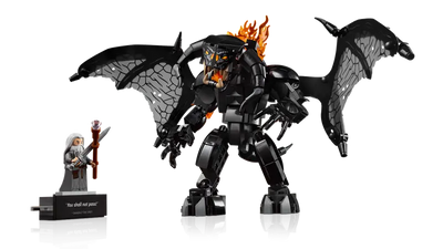 Lego Icons 10367 The Lord Of The Rings Balrog Book Nook Set