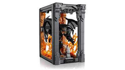 Lego Icons 10367 The Lord Of The Rings Balrog Book Nook Set