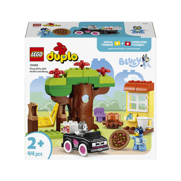 Lego Duplo 10469 Pizza Girls With Muffin And Bluey