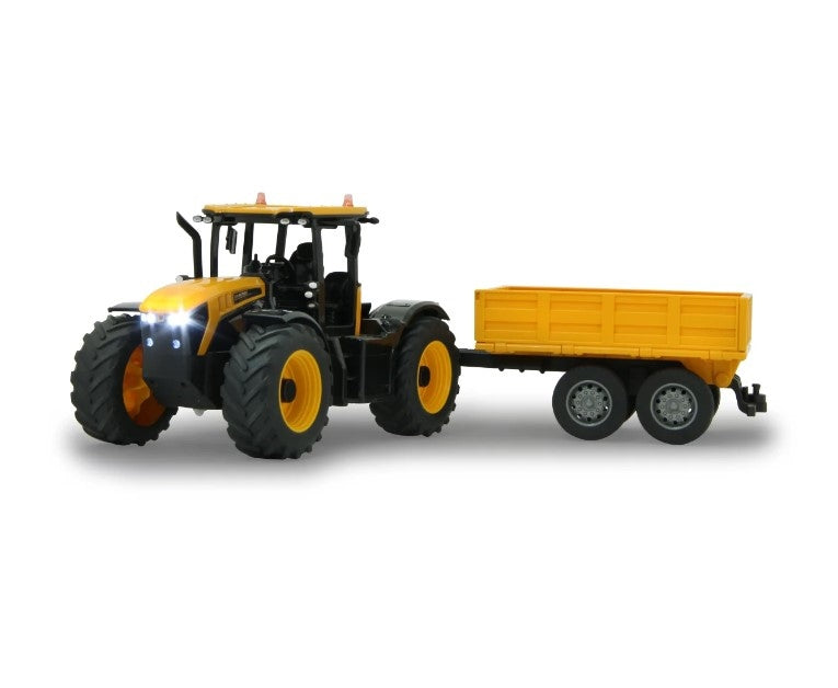 JCB Remote Control Farm Tractor With Tipping Trailer 1:24