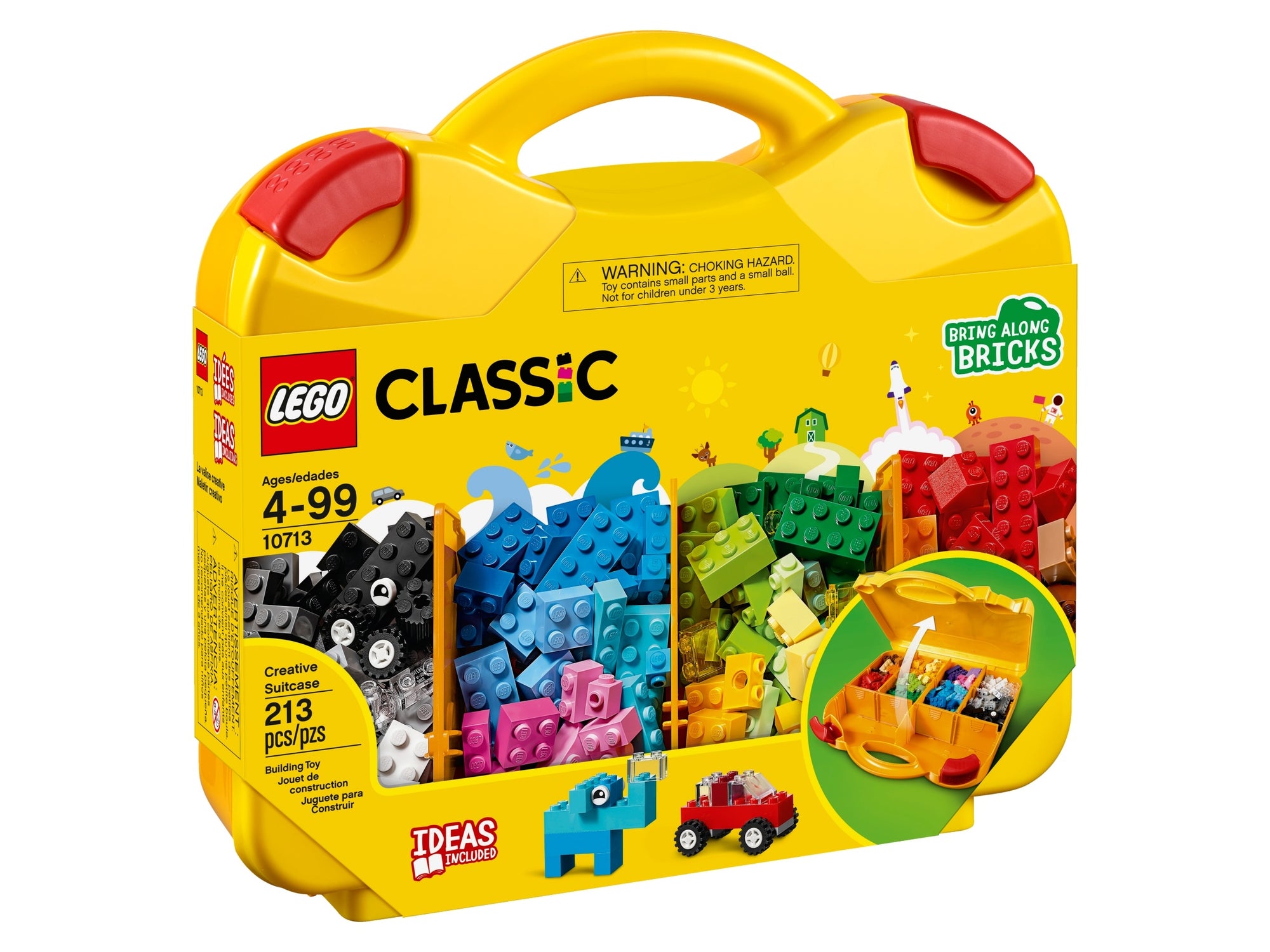 Lego Classic 10713 Creative Suitcase Building Blocks Set