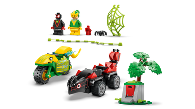 Lego Marvel 11198 Spin And Electro Dinosaur Vehicle Chase