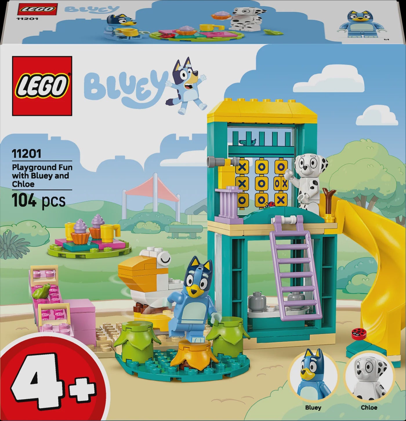 Lego Bluey 11201 Playground Fun With Bluey And Chloe