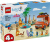 Lego Bluey 11202 Bluey's Beach And family Car Trip