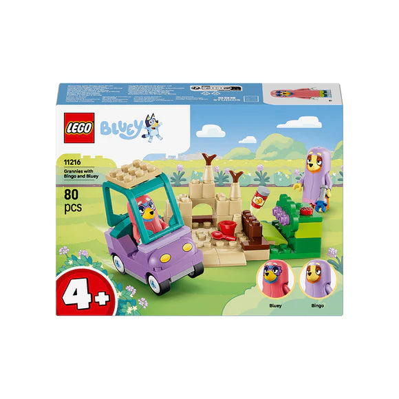 Lego Bluey 11216 Grannies With Bingo And Bluey