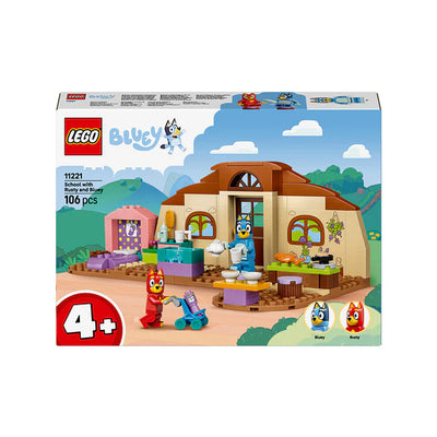 Lego Bluey 11221 School With Rusty And Bluey
