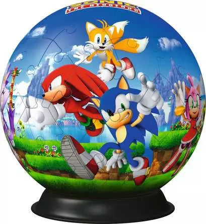 Sonic The Hedgehog 72pc 3D Jigsaw Puzzle Ball