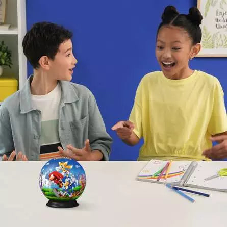 Sonic The Hedgehog 72pc 3D Jigsaw Puzzle Ball