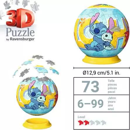 Disney Stitch 3D Jigsaw Puzzle