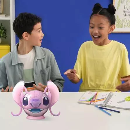 Disney Stitch 17.5cm 3D Jigsaw Puzzle Angel With Ears