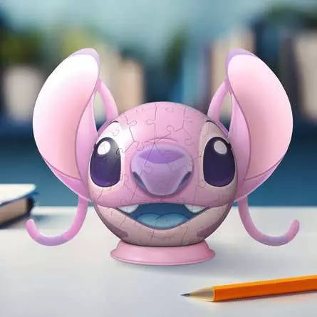 Disney Stitch 17.5cm 3D Jigsaw Puzzle Angel With Ears