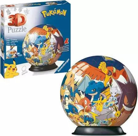 Pokemon 3D Jigsaw Puzzle 72pc