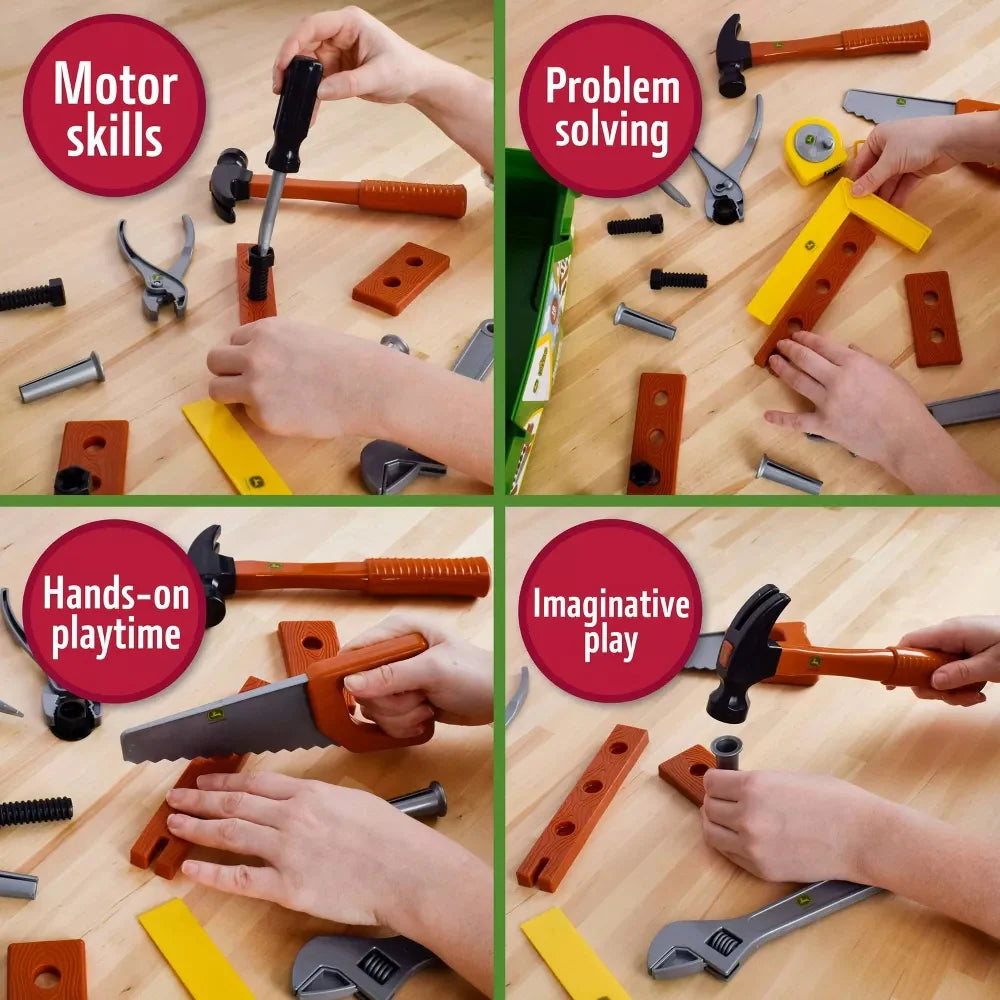 John Deere Deluxe Toy Tool Box