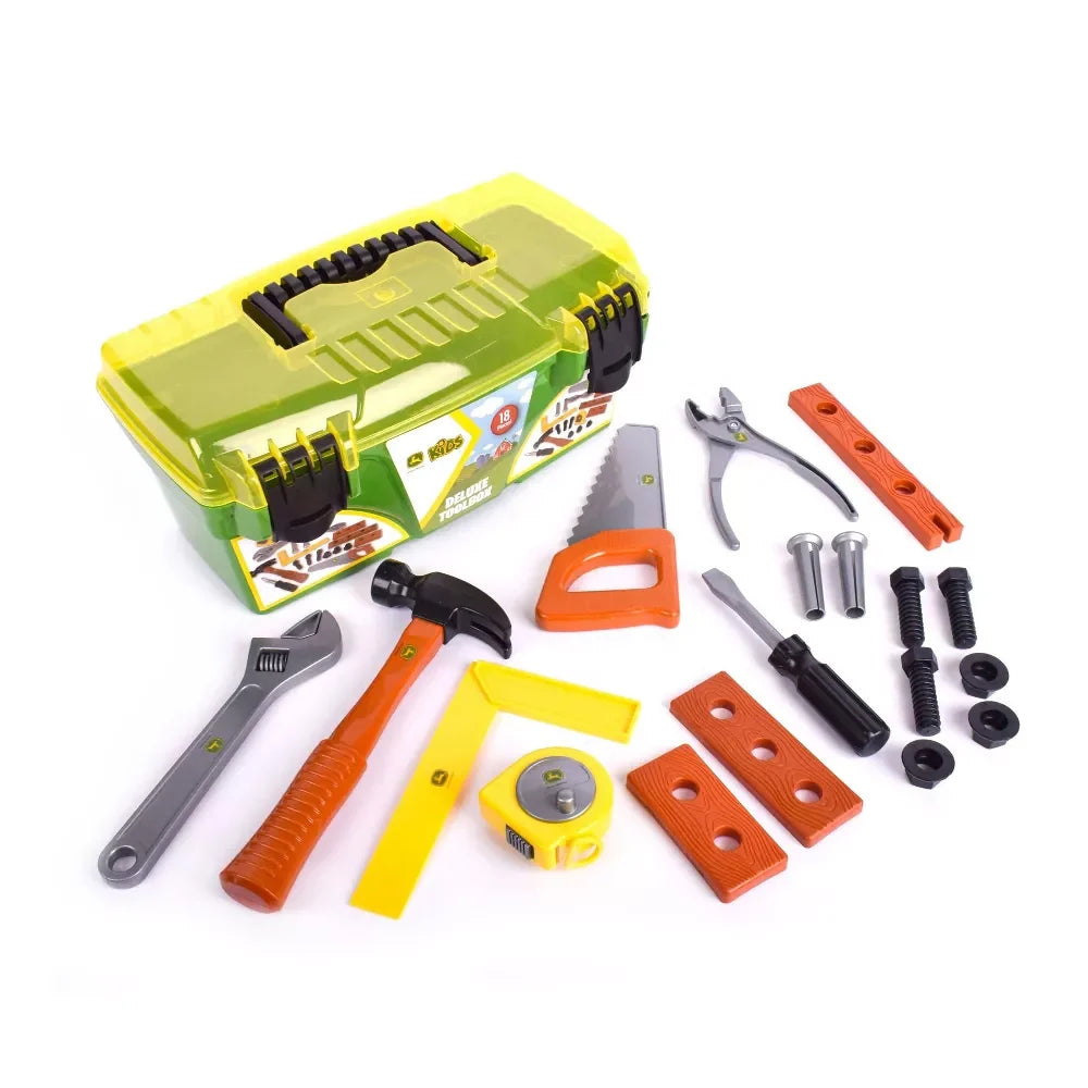 John Deere Deluxe Toy Tool Box