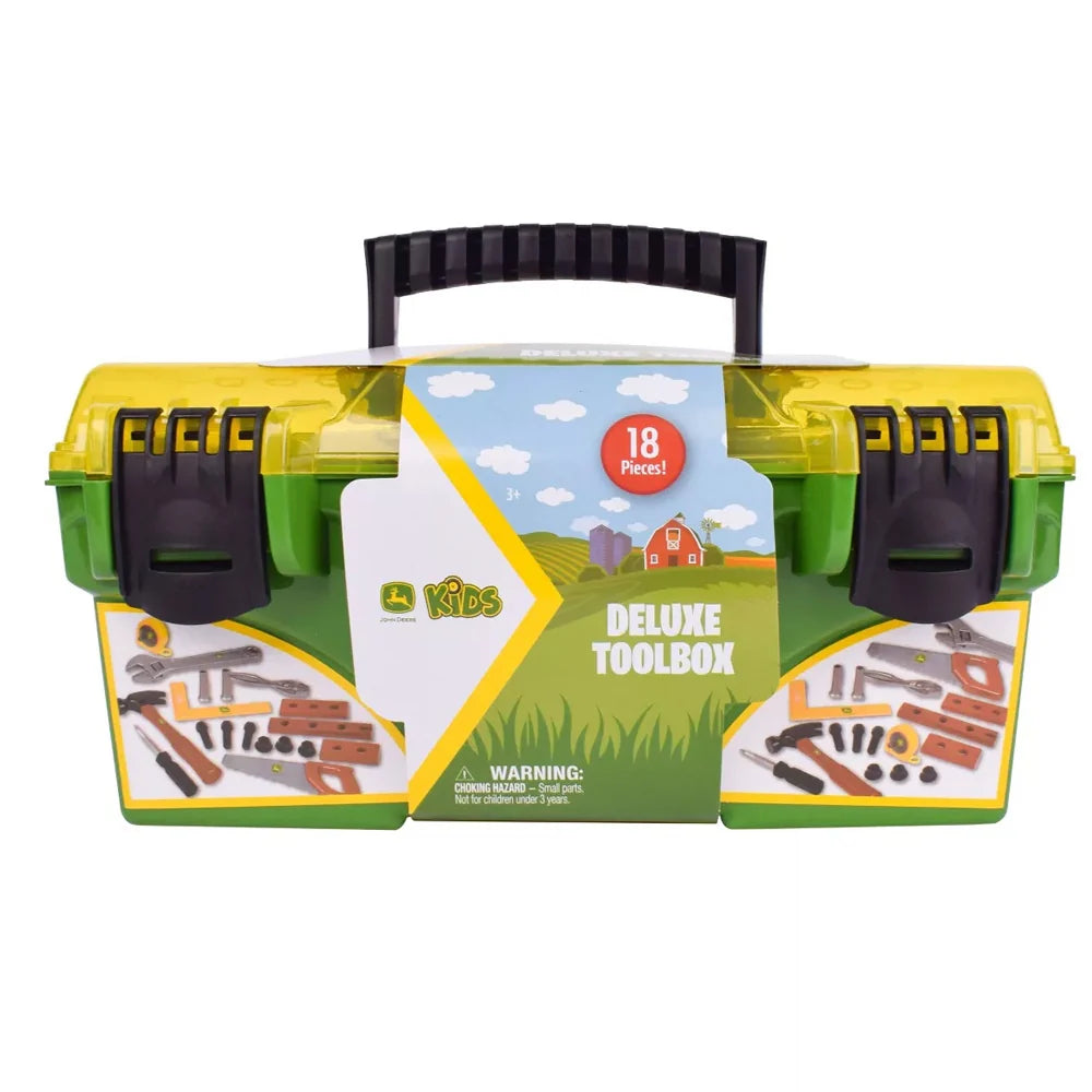 John Deere Deluxe Toy Tool Box