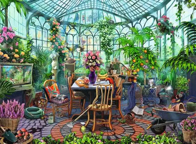 Ravensburger Greenhouse Mornings 500pc Jigsaw Puzzle