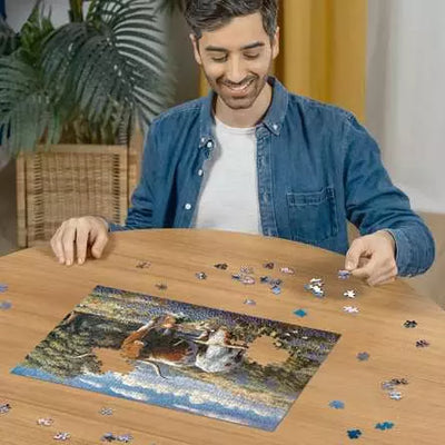 Ravensburger Loving Longhorns 500pc Jigsaw Puzzle